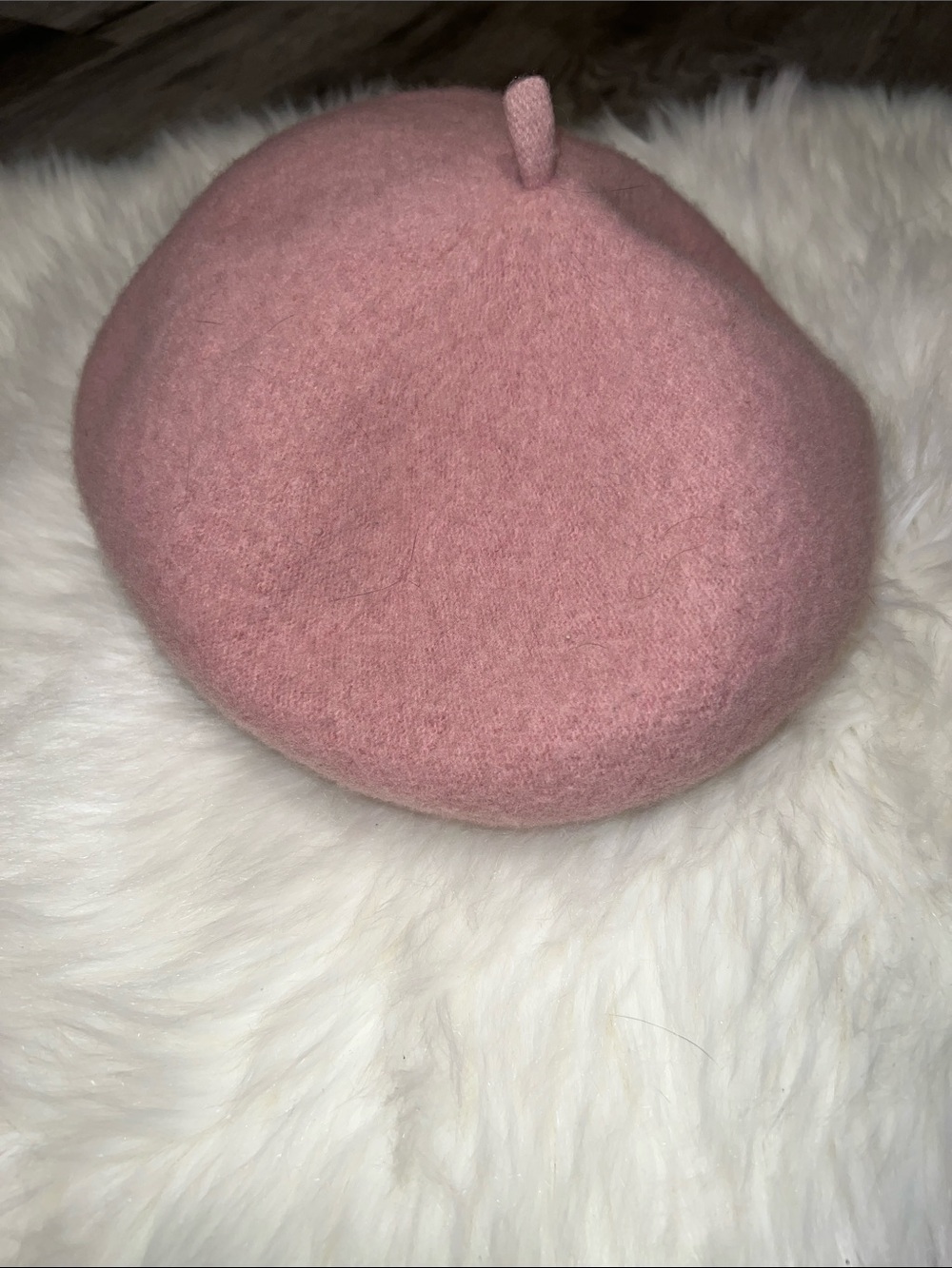DPC 100% Wool Pink Beret!